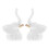 3 Sets 2 Sieradenhouder Goudkleurige Olifantversiering 2