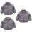 3 Teile Kinder Mantel Wolljacke Baumwolljacke 7