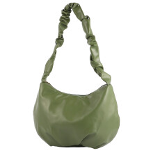 3Stk Schultertasche Mit Reißverschluss Gefalteter (Grün)
