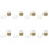 Golden DIY Beads String Hanging Decor for Christmas & Wedding 2