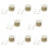 Golden DIY Beads String Hanging Decor for Christmas & Wedding 9