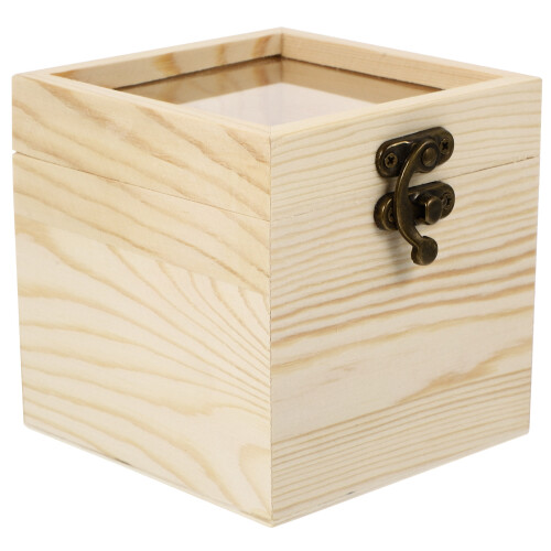 3 Einfache Holz Mit Glasdeckel Mehrzweck