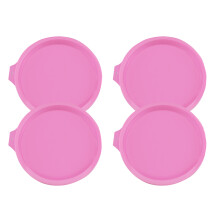 8 6 Zoll Rainbow Cake Silikonform Hitzebeständig Pink