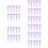 50 Sets Elegante Mit Schleifen Design 11