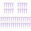 50 Sets Elegante Mit Schleifen Design 3