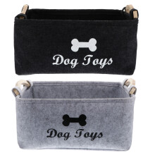 4 Pet Toy Storage Box Aus Filz Für Haustierspielzeug
