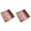 2Stk. Backblech Mehrzweck-Backblech Backofen-Backblech 3