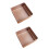 2Stk. Backblech Mehrzweck-Backblech Backofen-Backblech 8