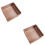 2Stk. Backblech Mehrzweck-Backblech Backofen-Backblech 7