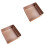 2Stk. Backblech Mehrzweck-Backblech Backofen-Backblech 4