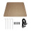 2 Sets Wasserdichte Picknickdecke Tragbares Campingmatte 8
