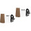 2 Sets Wasserdichte Picknickdecke Tragbares Campingmatte 4