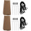 2 Sets Wasserdichte Picknickdecke Tragbares Campingmatte 5