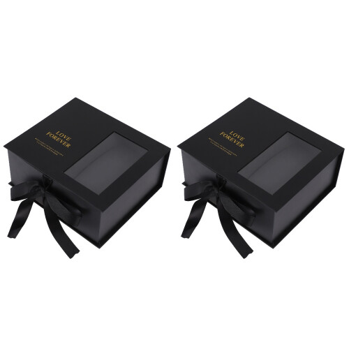 2Stk Verpackungsbox Geschenkverpackung Blumenkasten Halter 2