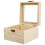 4 . Holz Mit Glasdeckel 1