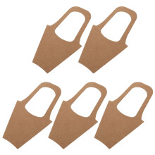 25 Stk. Kraftpapier Blumenstrauß Verpackungsbeutel Tragetasche