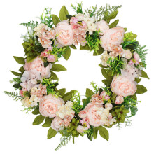 Hochzeitskranz Aus Feinem Türflor Zum Aufhängen Für Zuhause