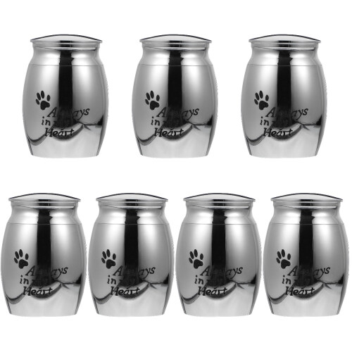 7 Urnenkapsel Für Haustier Silber 2