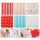 12 Bögen Geschenkpapier Chic Diy Wrapper Geschenkverpackung 8