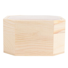 2 Holz Hochzeitsgeschenk Süßigkeitenaufbewahrung Khaki