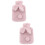 2 Stk. Hase Geformte Plüsch Handwärmer Pink 8