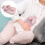 2 Stk. Hase Geformte Plüsch Handwärmer Pink 11