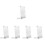 5Stk Robuster -Fotorahmen, Und , Transparent 5