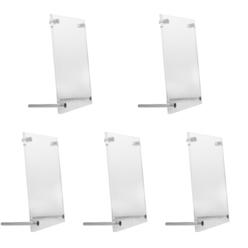 5Stk Robuster -Fotorahmen, Und , Transparent 2