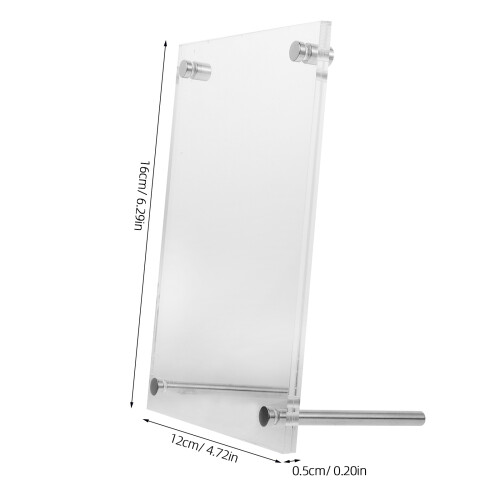 5Stk Robuster -Fotorahmen, Und , Transparent 1