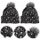 3Stk Damen Strickmütze Leopardmuster Für Herbst Winter 10