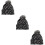 3Stk Damen Strickmütze Leopardmuster Für Herbst Winter 9