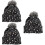 3Stk Damen Strickmütze Leopardmuster Für Herbst Winter 7