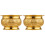2 Räucherstäbchenhalter Räucherbecken Roségold 3