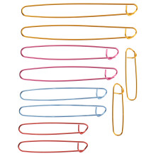 20 Legierungs-Strickmarkierer Garn-Häkelnadel (Zufallsfarbe)