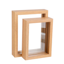 4 Chic Doppelseitiger Bilderrahmen Transparent