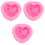 3 Stk. Engel Herzform Silikonform Für Rosa 3