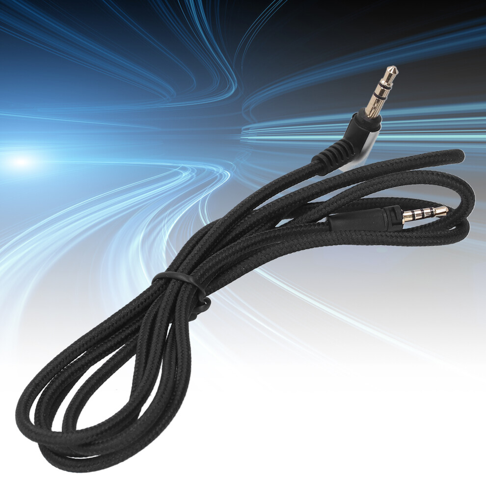 1.2M Braid Audio Cable For Momentum Headset Replacement Black 8401359651929