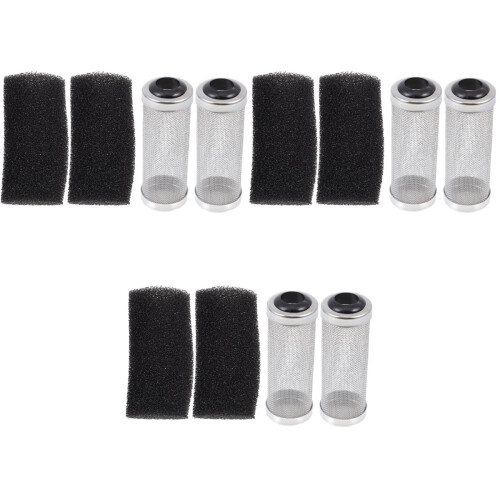 6 Sets Filterabdeckung Für Aquarium Einlass Auslass 2