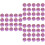 150 Kristallknöpfe Für Hemd Pullover Mantel Violett 6