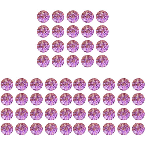 150 Kristallknöpfe Für Hemd Pullover Mantel Violett 1