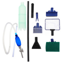 2 Sets Kiesreiniger Mit Reinigungs Set Für Aquarien