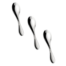 3Ud Cucharas Tenedores Infantiles Inoxidable Hogar