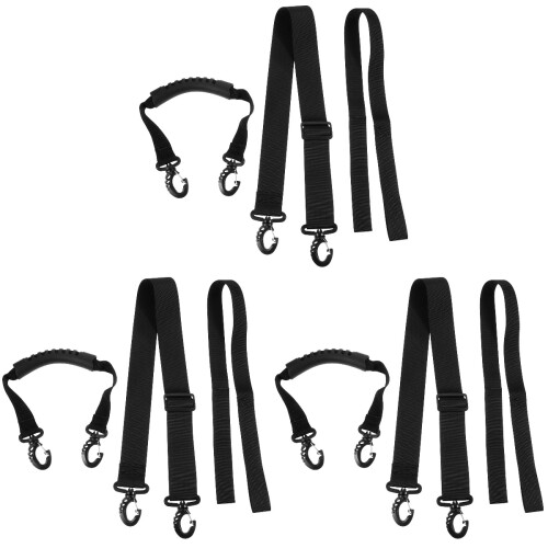 9 Pcs Ski Boots Carrier Shoulder Straps Skiing Accessories 2