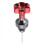 Motorfiets motoroliedop carter niveaumeter universele vuldop rood 6