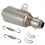 Motorcycle Universal Exhaust Pipe Muffler Adjustable W Spring Hook &Pu 2