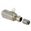 Motorcycle Universal Exhaust Pipe Muffler Adjustable W Spring Hook &Pu 6