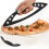 Pizzames van roestvrij staal, halfrond, ringvormig, multifunctioneel, sli 3