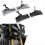 Spoiler dianteiro tipo bico para roda de motocicleta, com design downforce, para MT10 5
