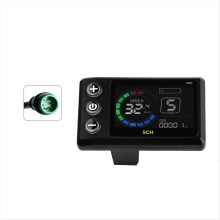 S869 Electric Bicycle LCD Display 24V-72V Scooter Color Meter for Moun