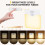 Motion Sensor LED Night Light Dimmable Lamp for Kids Room Energy Effic 8